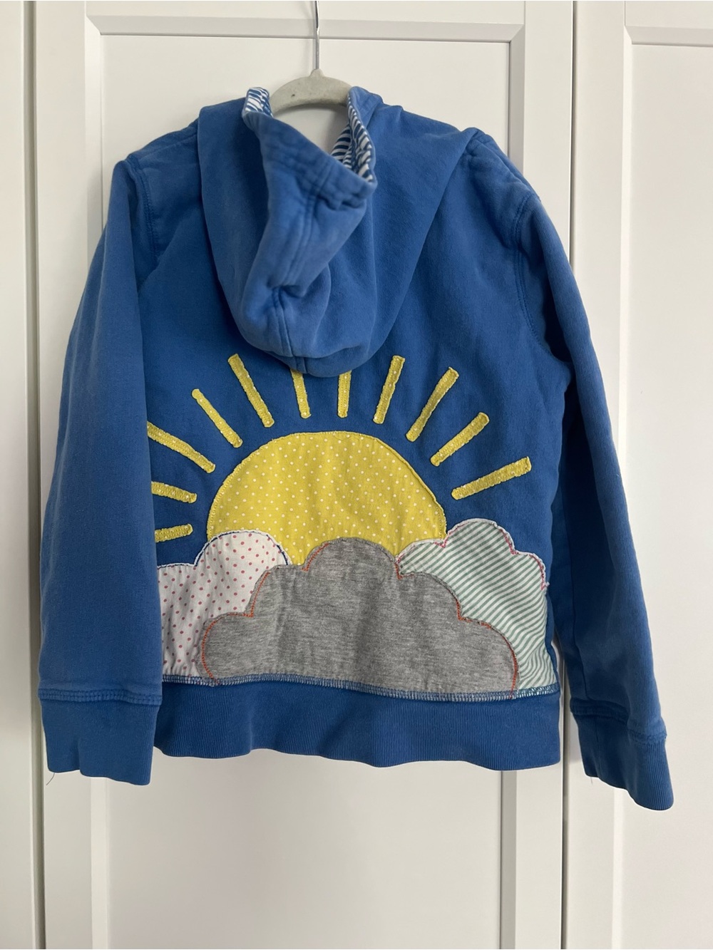Mini Biden Cloud and Sun Zip Up Hoodie